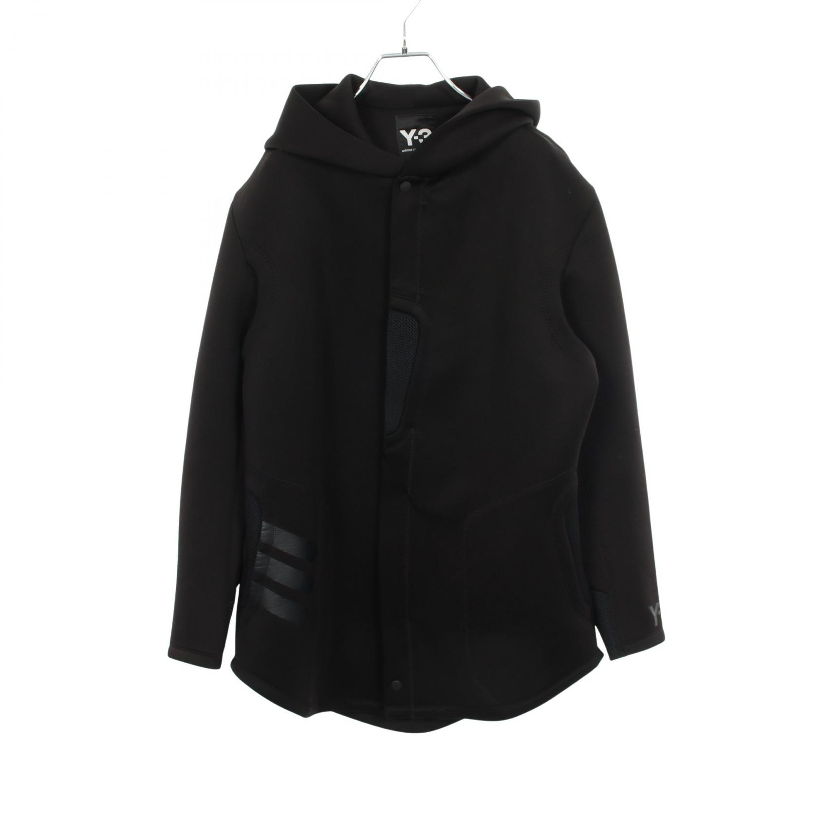 ワイスリー Y-3 Future Sport Hooded 衣料品 アウター ポリエステル メンズ ブラック系 【中古】
