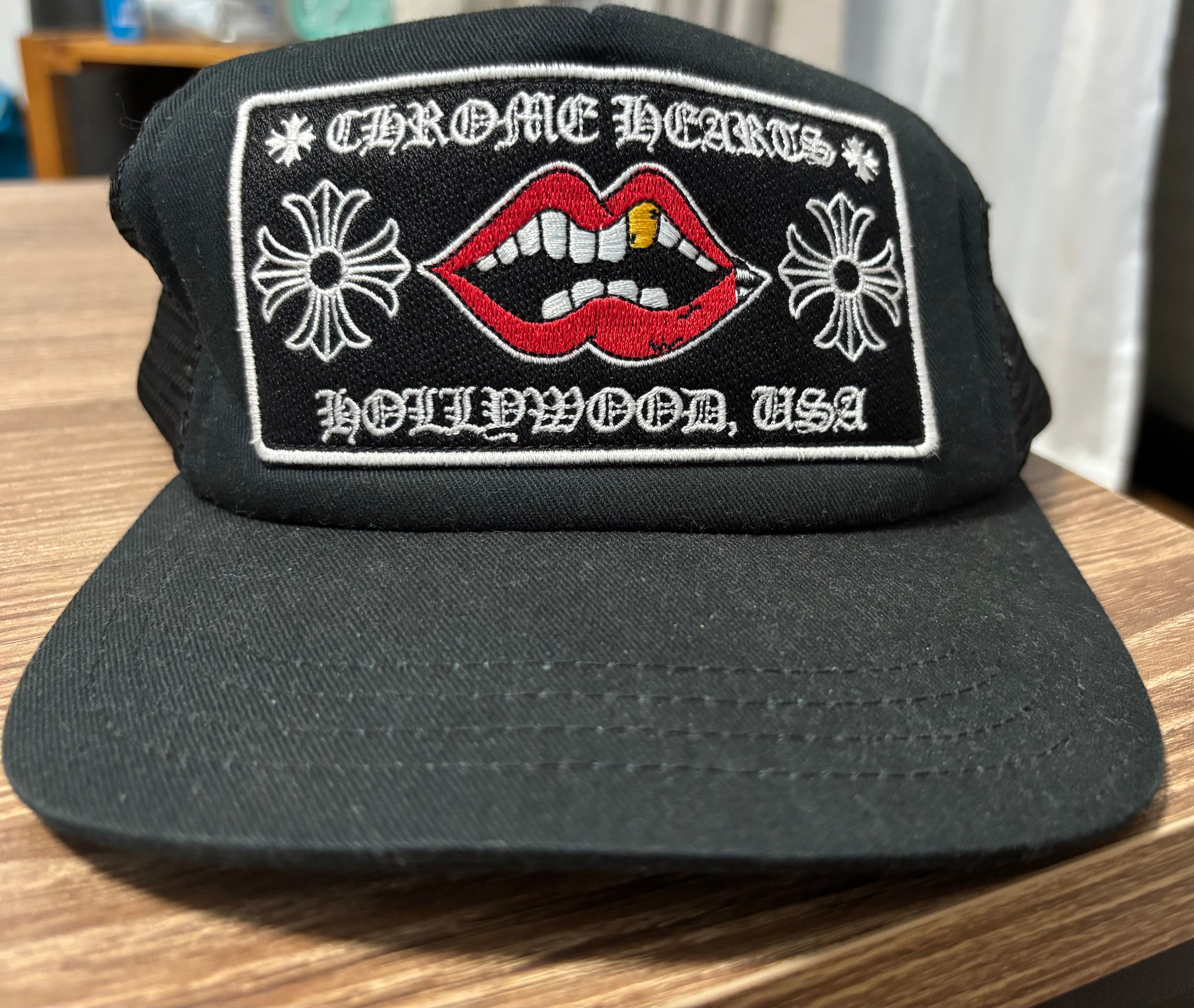 Chrome Heartsクロス刺繍キャップ2個セット Chrome Heartsクロス刺繍キャップ2個セット クロムハーツCHROME HEARTS