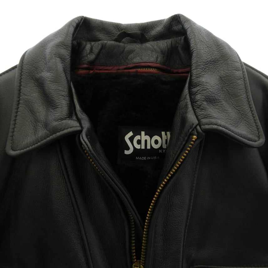 D (傷や汚れあり)】schott ショット ライダースジャケット 680 着脱式 D (傷や汚れあり)】schott ショット ライダースジャケット 680 着脱式