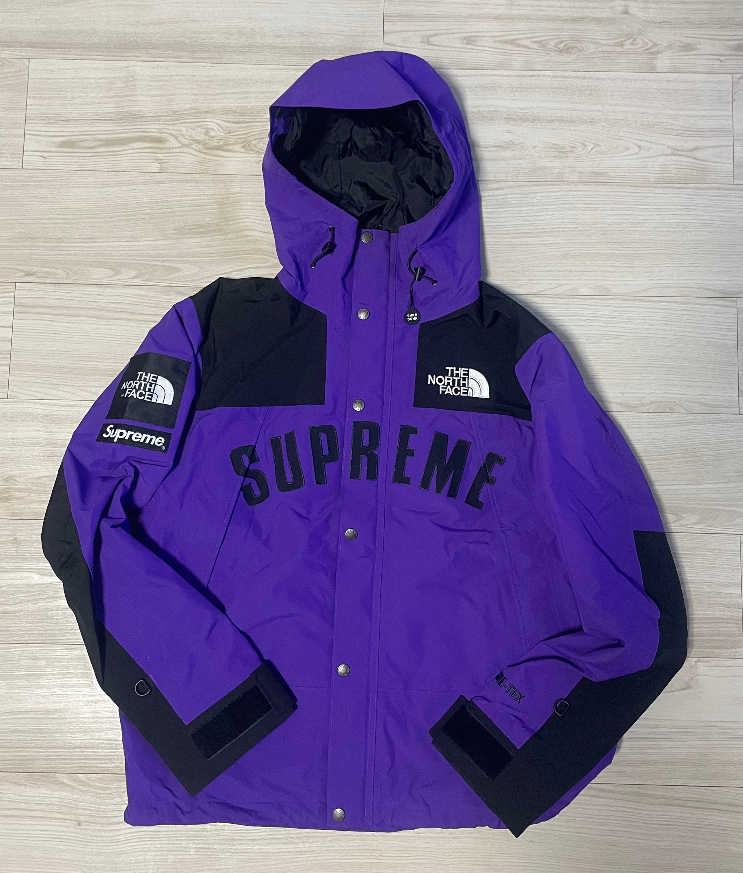Supreme x The North Face Arc Logo Mountain Parka "Purple"