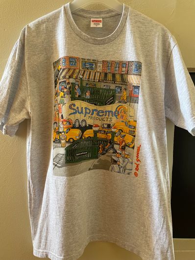 Supreme Manhattan Tee "Ash Grey"