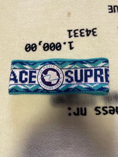 Supreme The North Face Antarctica Expedition Headband "Blue"