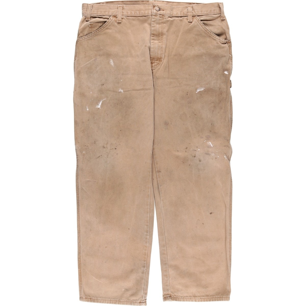 古着 ディッキーズ Dickies Relaxed Fit ペイント ダックペインターパンツ メンズw38相当/eaa613084