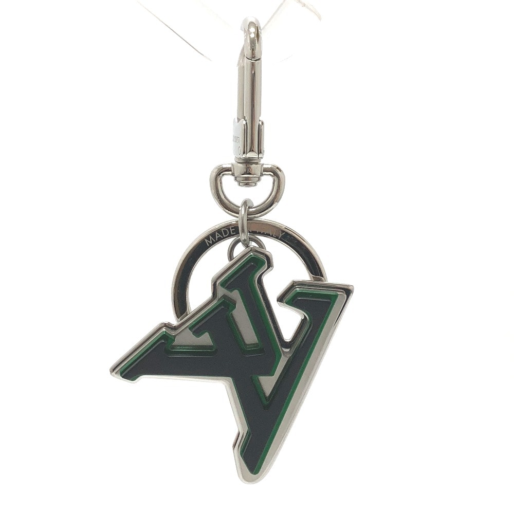ルイヴィトン LOUIS VUITTON ポルトクレ LV マティック M00926 キーホルダー メタル シルバー