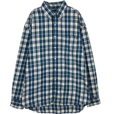 古着 90年代 ギャップ GAP オールドギャップ 長袖 ボタンダウン フランネルチェックシャツ メンズL相当 ヴィンテージ/eaa477903