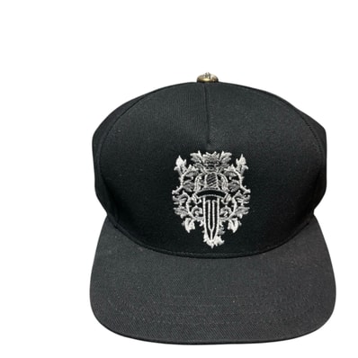 Chrome Hearts Baseball Denim Cap Dogger "Black/White"