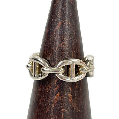 エルメス シェーヌダンクル シルバーリング 正規品 / 29845【中古】