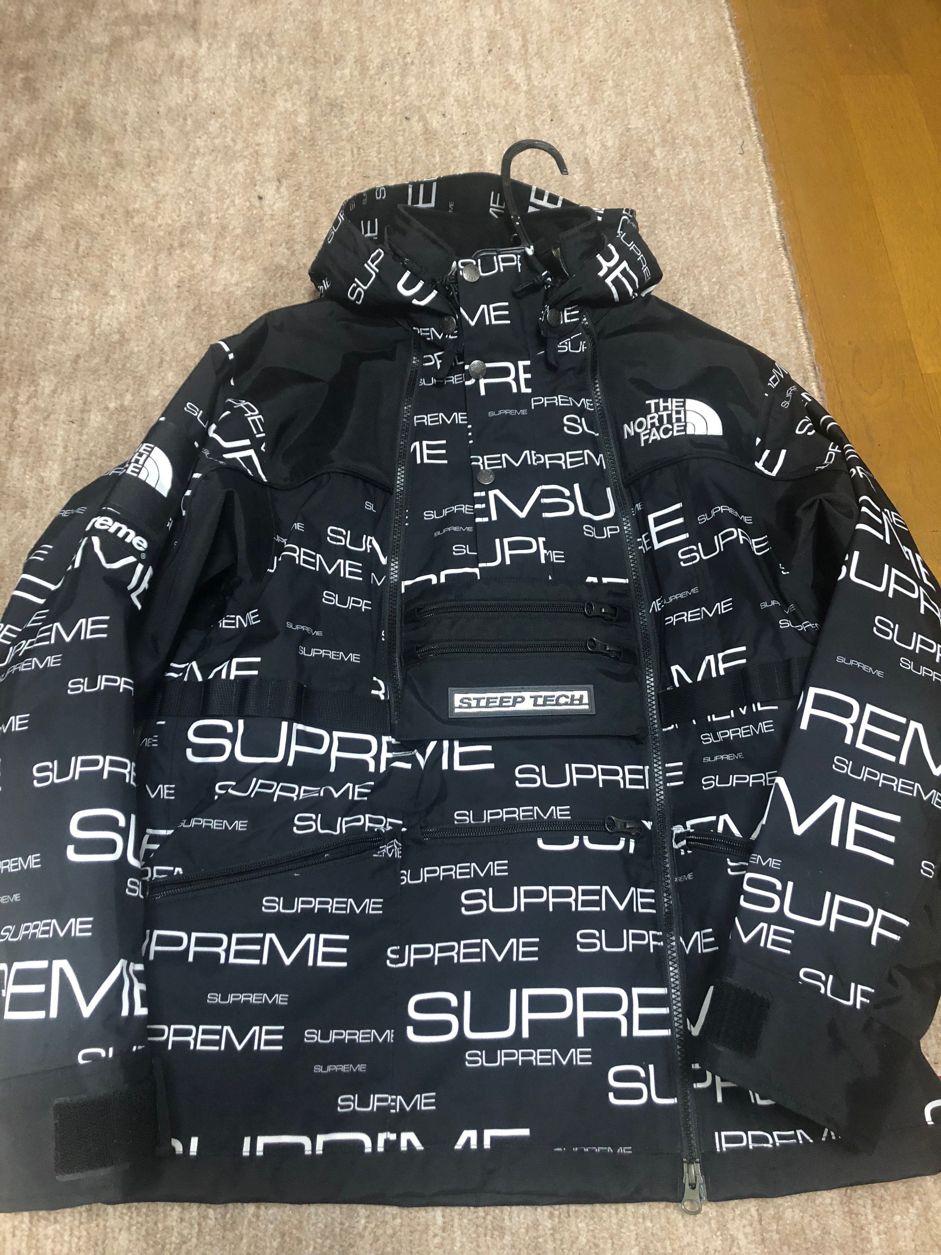 Supreme x The North Face Steep Tech Apogee Jacket "Black"
