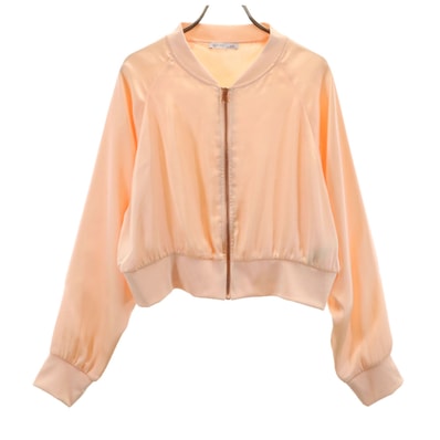 ZARA ザラ ジップジャケット L ピンク系 COLLECTION