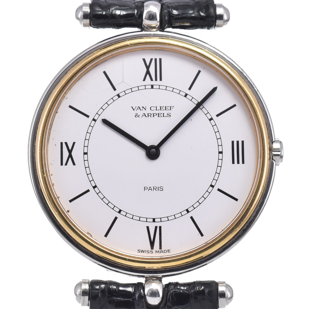 ヴァンクリーフ&アーペル Van Cleef & Arpels ラ・コレクション ホワイト クォーツ メンズ 腕時計 P#148873