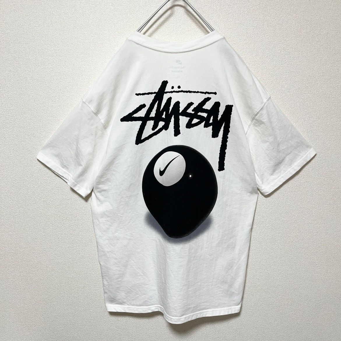 Stussy × Nike SS 8 Ball T-Shirt "White"