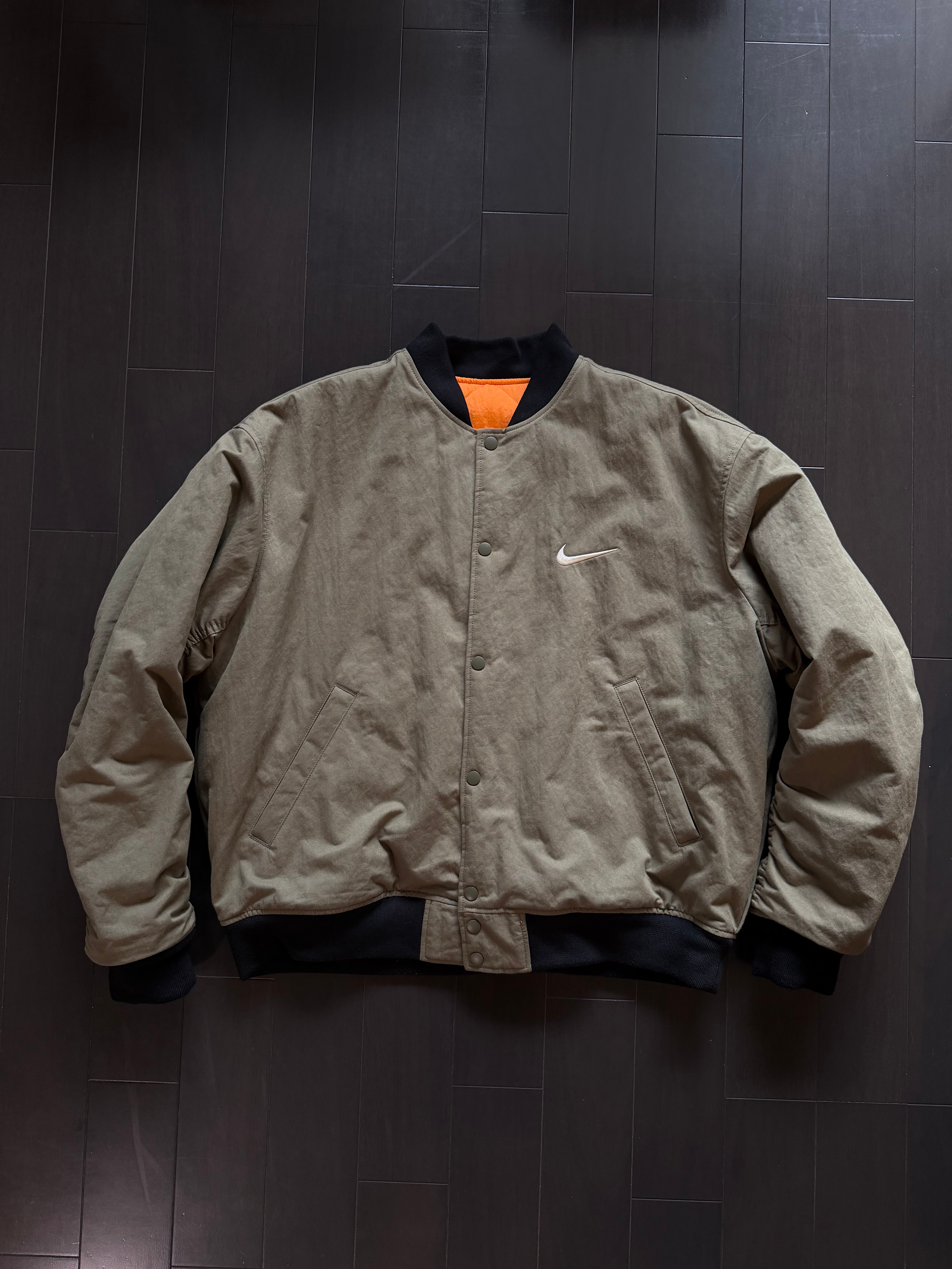 Nike x Stussy Reversible Jacket "Olive"