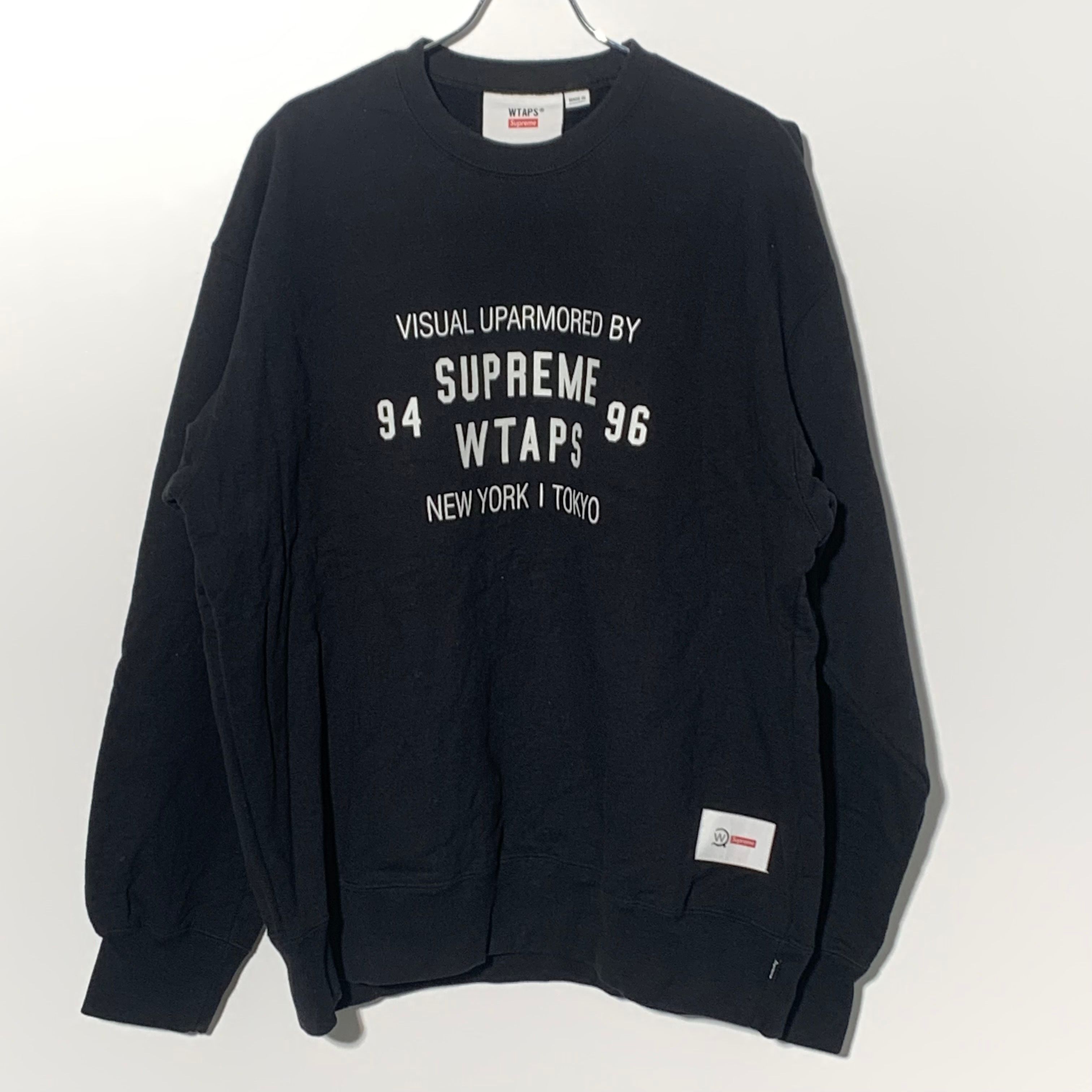 Supreme / WTAPS Crewneck "Black" 21274SPD-CSM03S