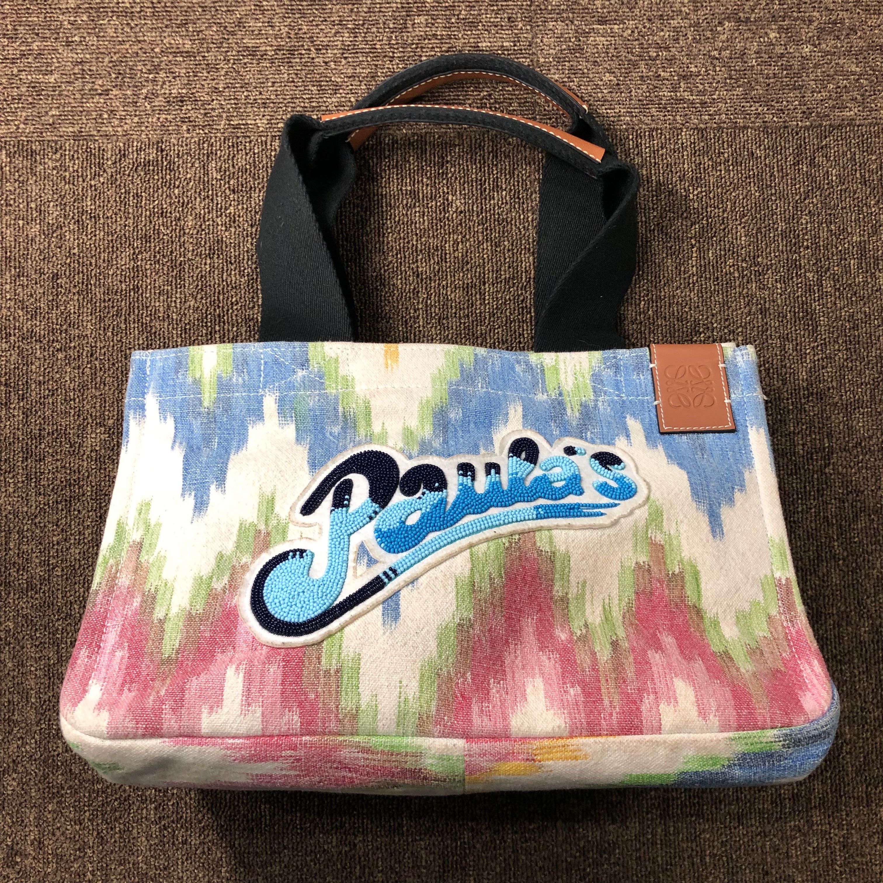 LOEWE Paula's Ibisa Beach Ikat Bag