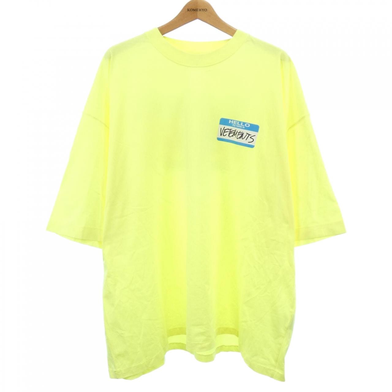 ヴェトモン VETEMENTS UE64TR130Y UNISEX Tシャツ