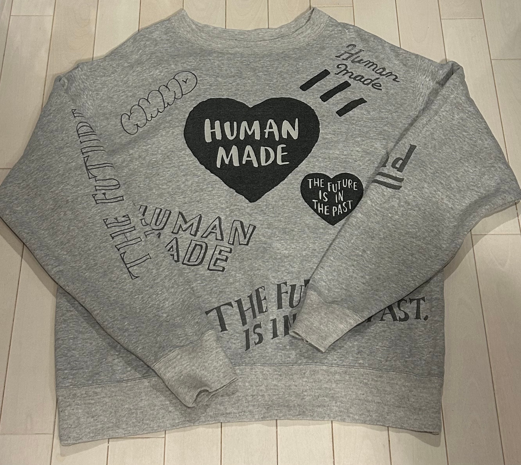 HUMAN MADE Graffiti Sweatshirt "Gray"