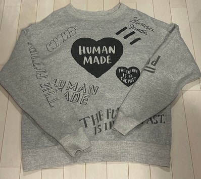 HUMAN MADE Graffiti Sweatshirt "Gray"