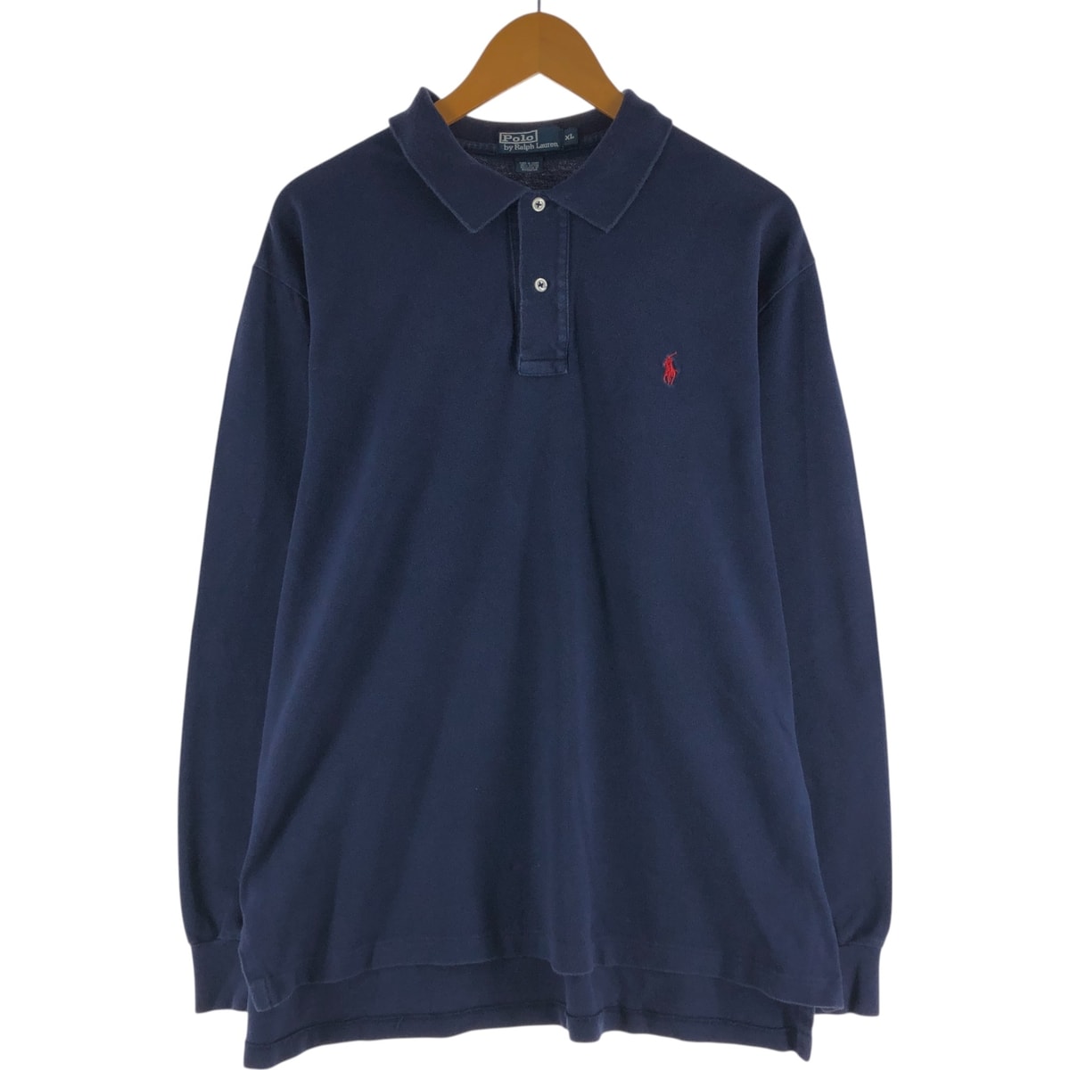 古着 ラルフローレン Ralph Lauren POLO by Ralph Lauren 長袖 ポロシャツ メンズXL相当/eaa535318