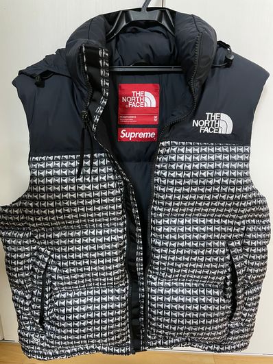 Supreme x The North Face Studded Nuptse Vest "Black"