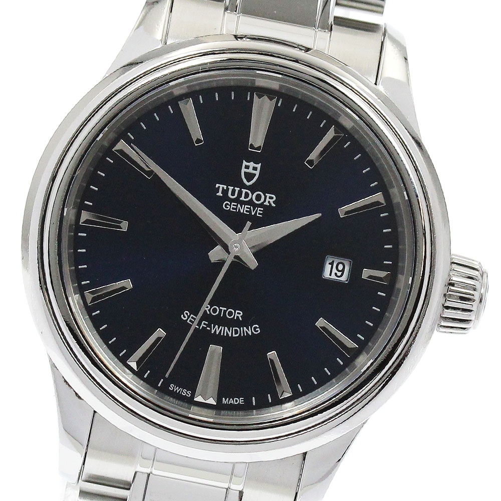 チュードル スタイル デイト 12100 自動巻き レディース 【中古】