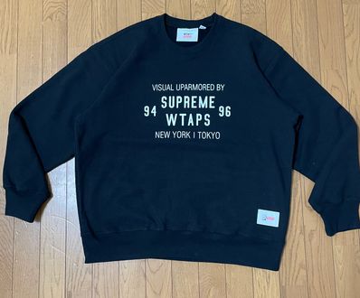 Supreme / WTAPS Crewneck "Black" 21274SPD-CSM03S