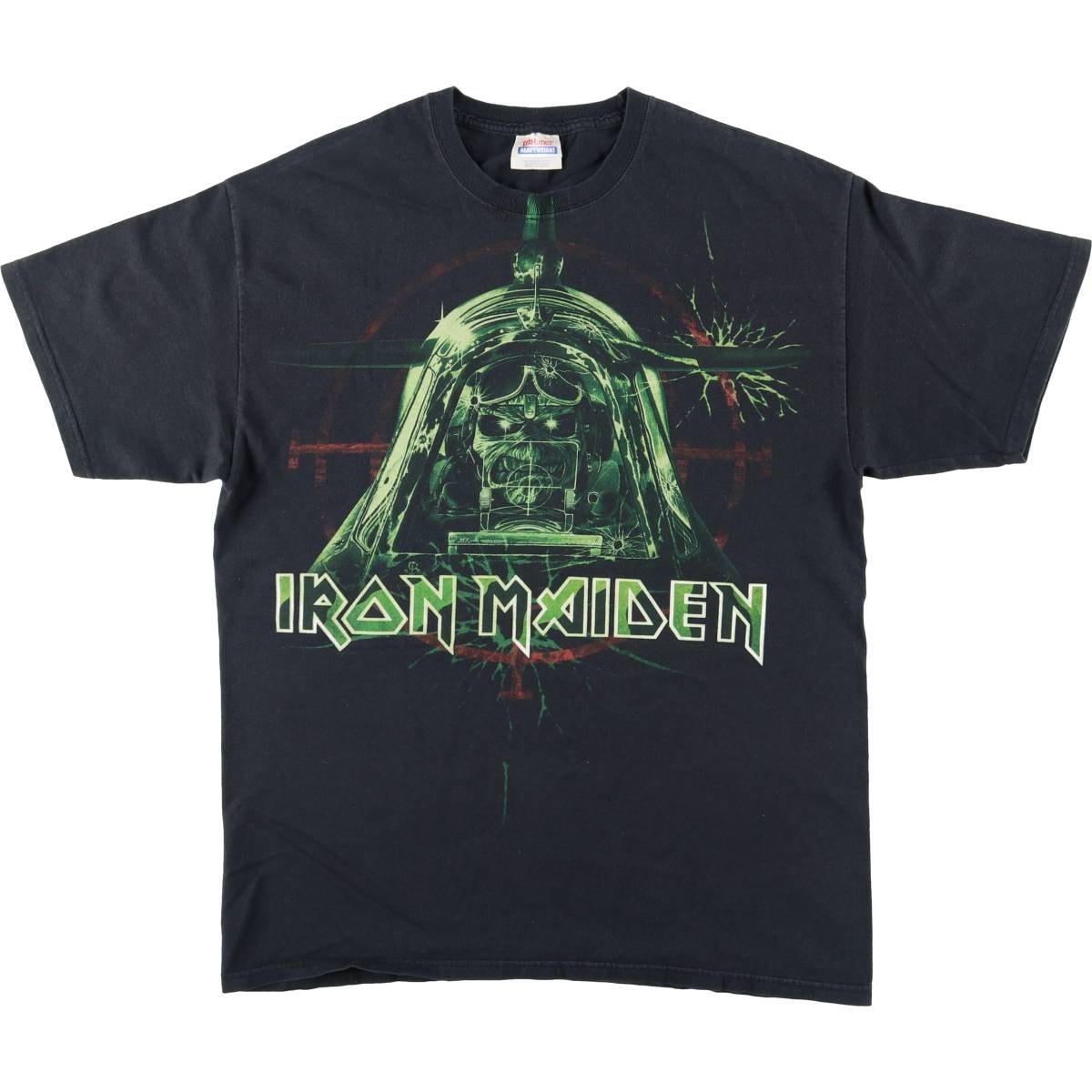 古着 90~00年代 ヘインズ Hanes IRON MAIDEN アイアンメイデン バンドTシャツ バンT メンズL相当/eaa495955