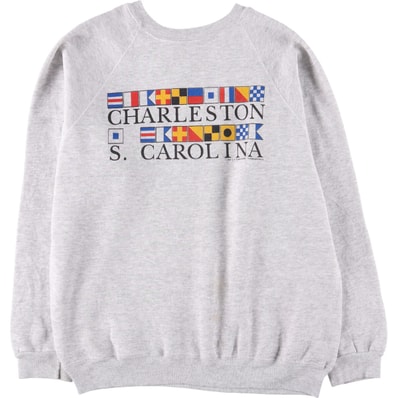 古着 80年代 ヘインズ Hanes 青タグ プリントスウェットシャツ トレーナー USA製 メンズXL相当 ヴィンテージ/eaa591055