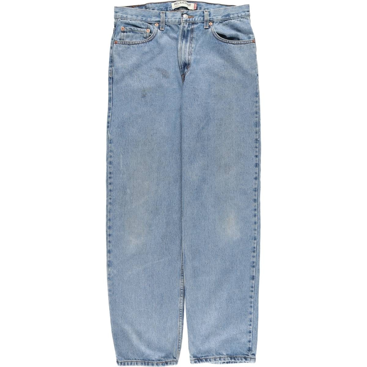 古着 00年代 リーバイス Levi's 550 RELAXED FIT テーパードデニムパンツ メンズw34相当/eaa530526