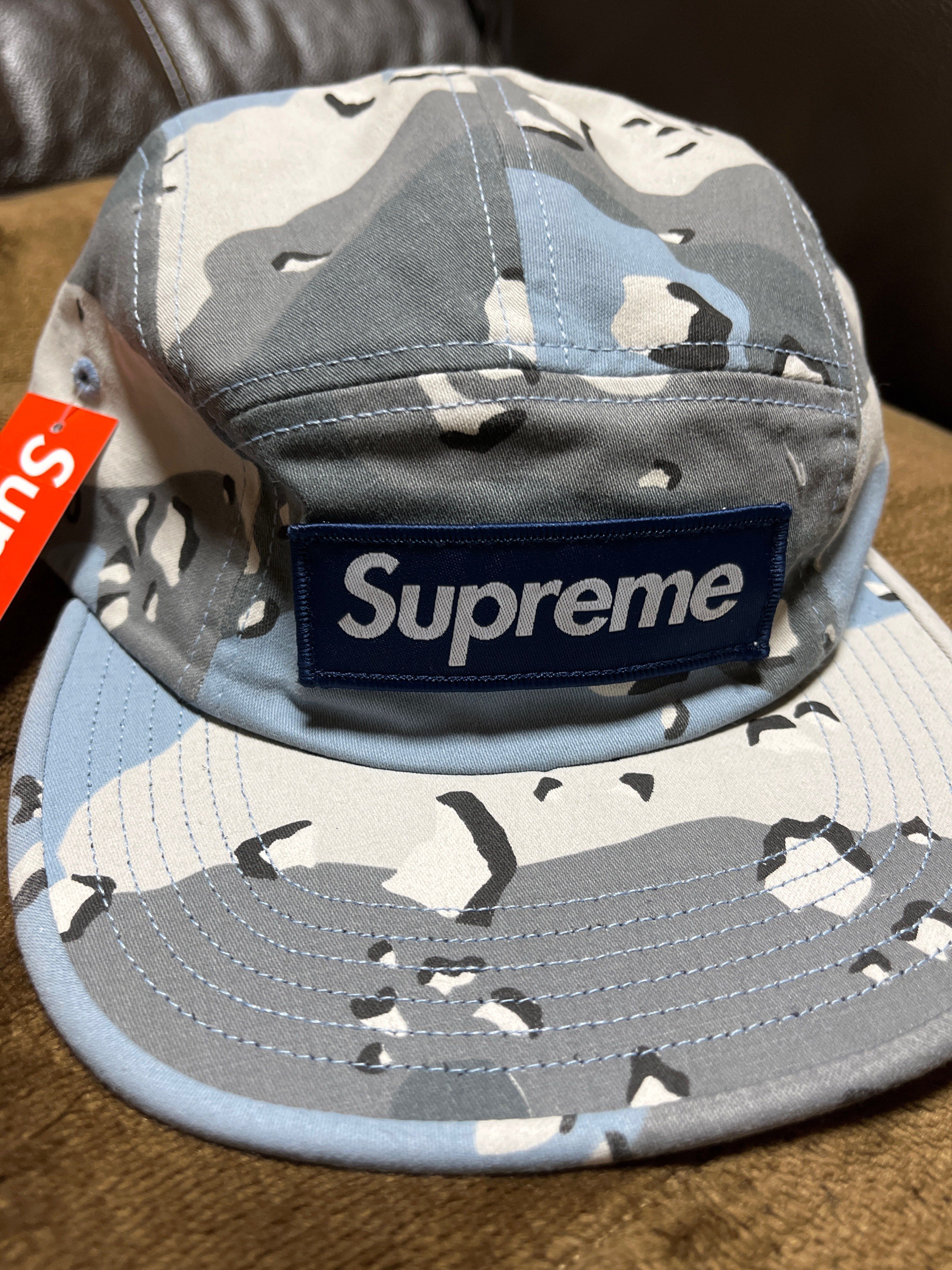 Supreme Military Camp Cap "Camo Blue" (20SS)