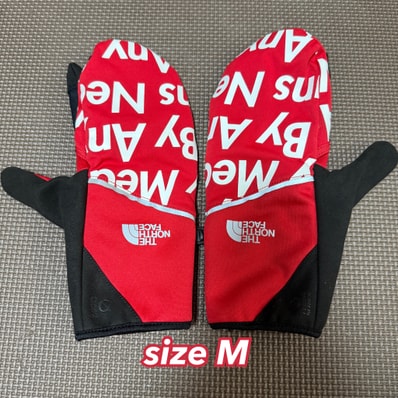 Supreme The North Face By Any Means Winter Runners Gloves "Red"