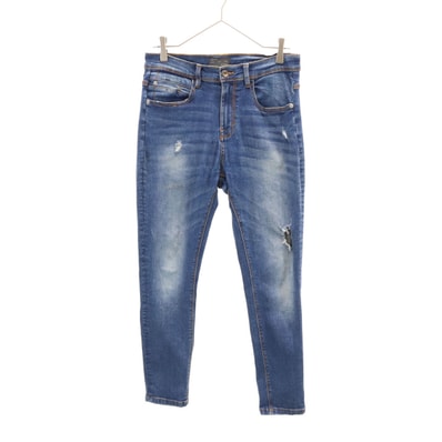 ZARA MAN ザラマン スキニーデニムパンツ 38 ウォッシュブルー ジーンズ