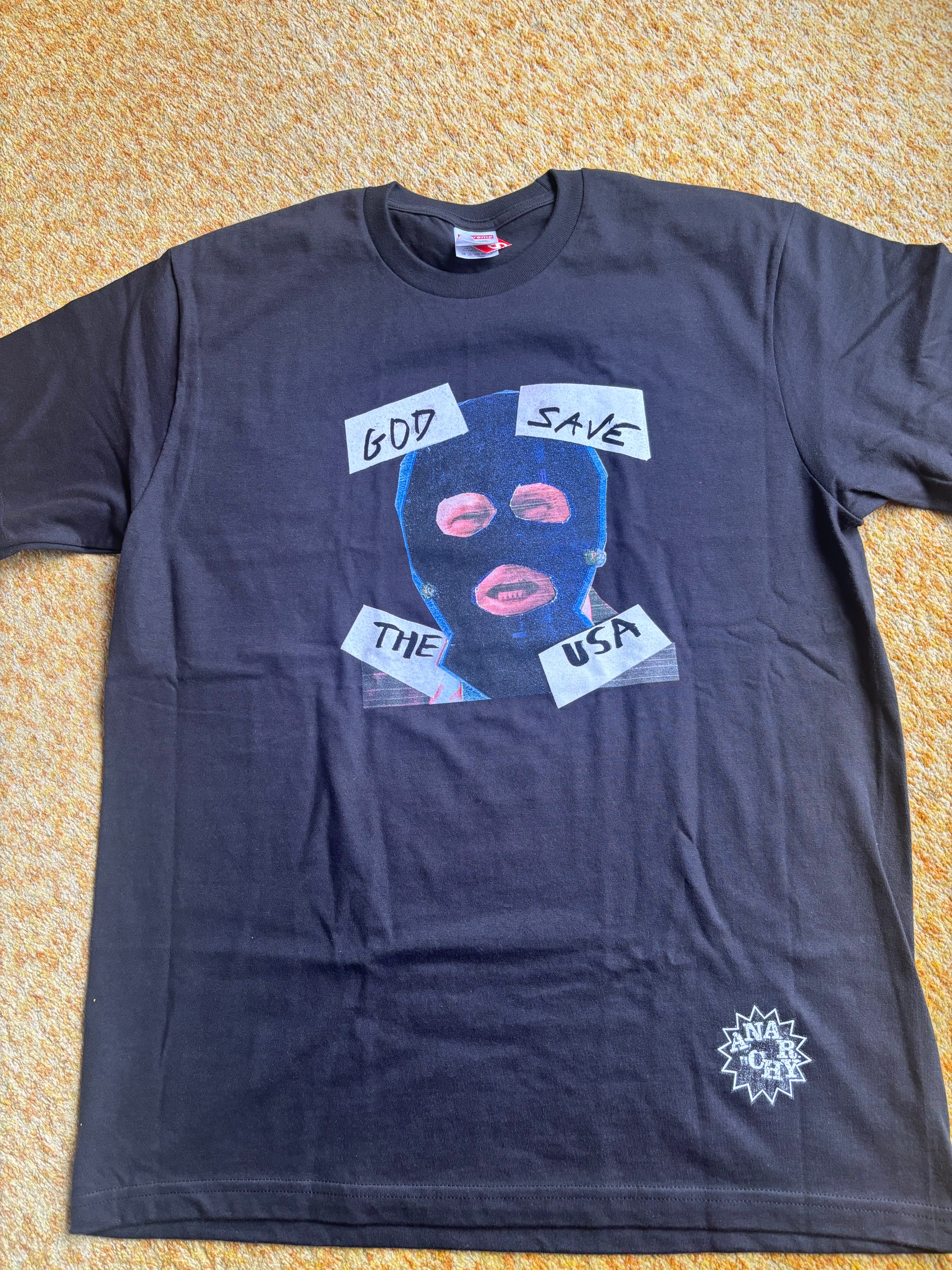 Supreme God Save Us Tee "Black"