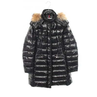 モンクレール MONCLER HERMIFUR エルミファー ダウンジャケット 衣料品 アウター ナイロン レディース ブラック系 4995615 【中古】