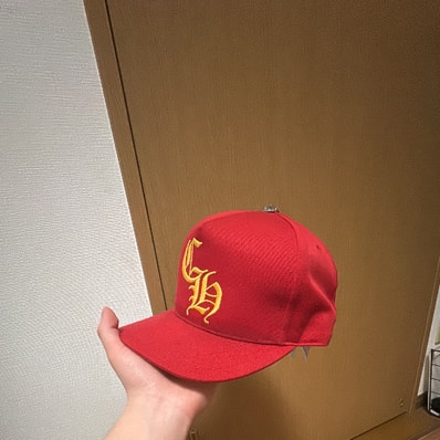 Chrome Hearts Baseball Cap 5 Panel CH "Red/Yellow"