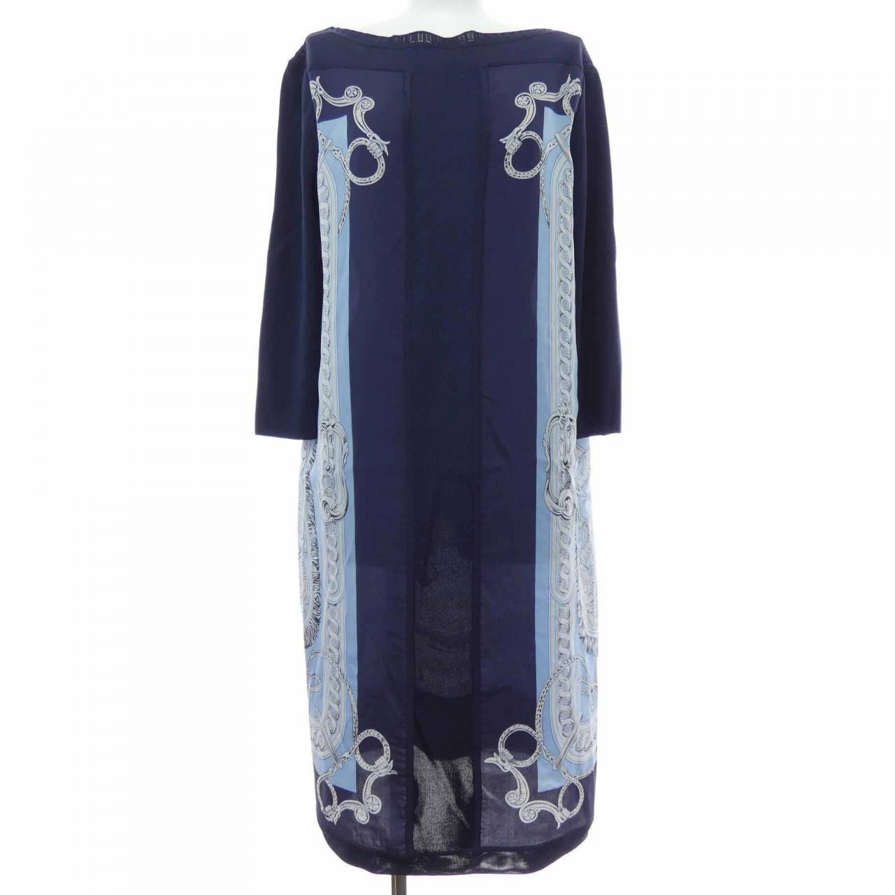 エルメス HERMES BRIDE DE COUR REMIX *07-7750 ツイルレーヌ. ワンピース