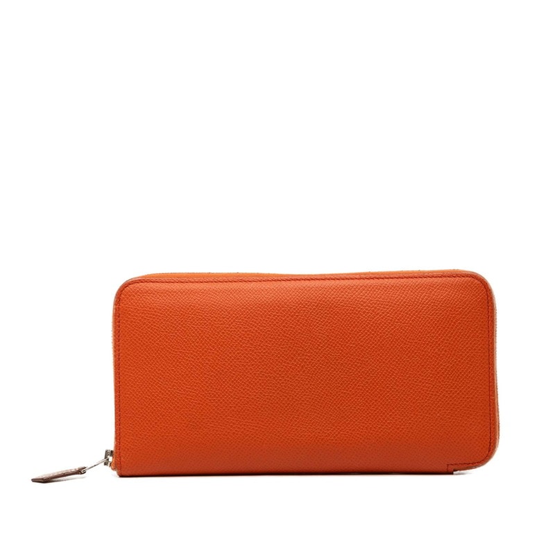 A (未使用に近い)】HERMES エルメス コインケース ルヴァンキャトル 白
