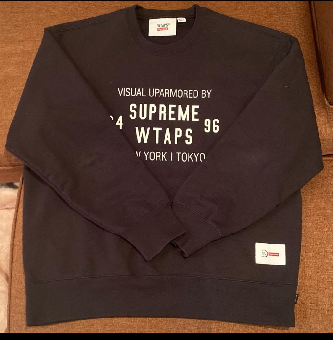 Supreme / WTAPS Crewneck "Black" 21274SPD-CSM03S