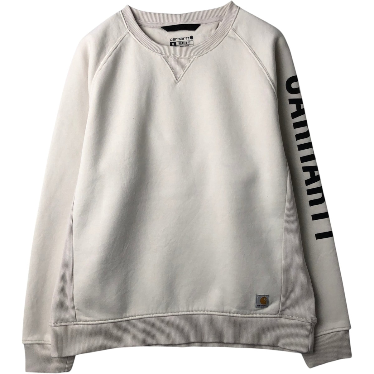 古着 カーハート Carhartt RELAXED FIT ロゴスウェットシャツ トレーナー レディースXL相当/eaa635532
