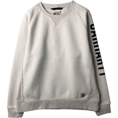 古着 カーハート Carhartt RELAXED FIT ロゴスウェットシャツ トレーナー レディースXL相当/eaa635532