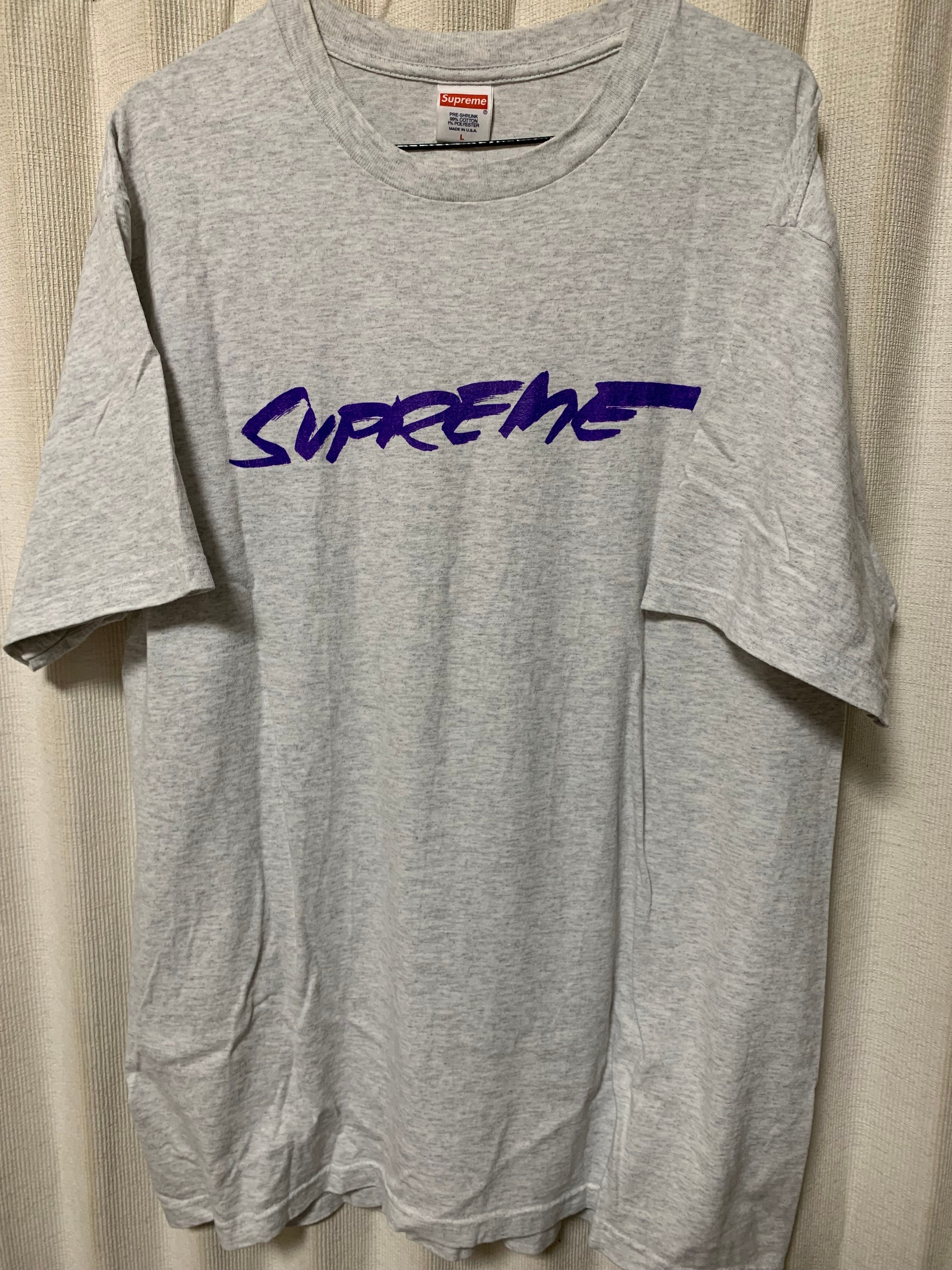 Supreme Futura Logo Tee "Grey"
