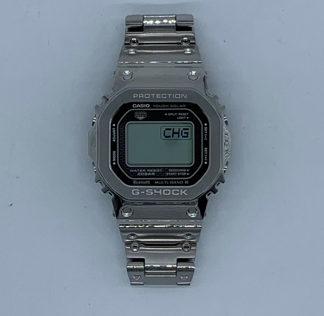 Casio G-Shock GMWB5000D-1 - 44mm in Stainless Steel