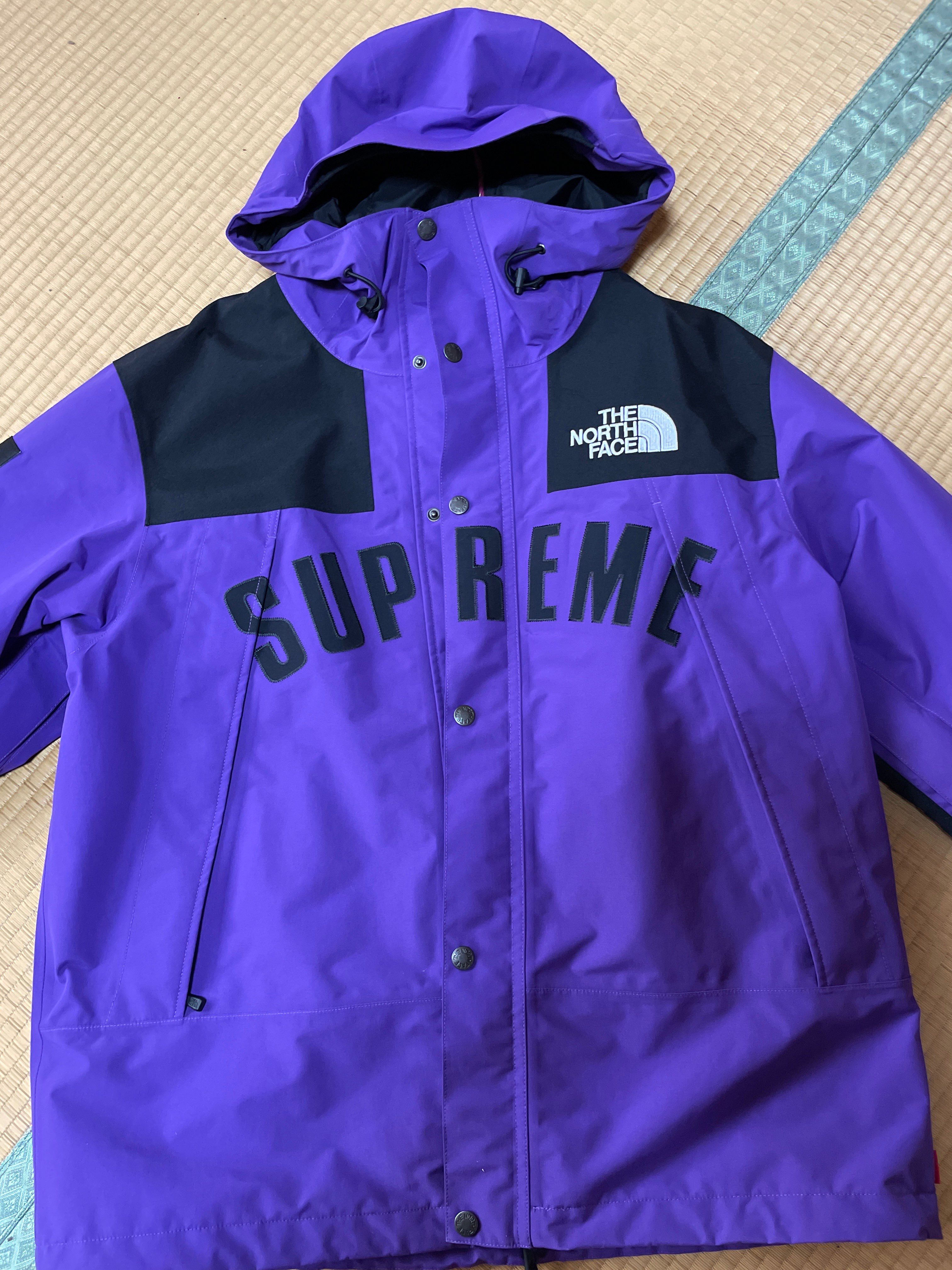 Supreme x The North Face Arc Logo Mountain Parka "Purple"