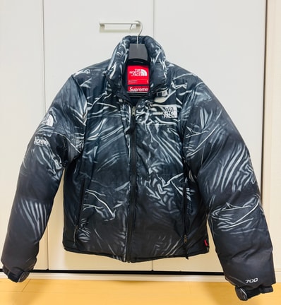 Supreme x The North Face Trompe Loeil Printed Nuptse Jacket "Black"