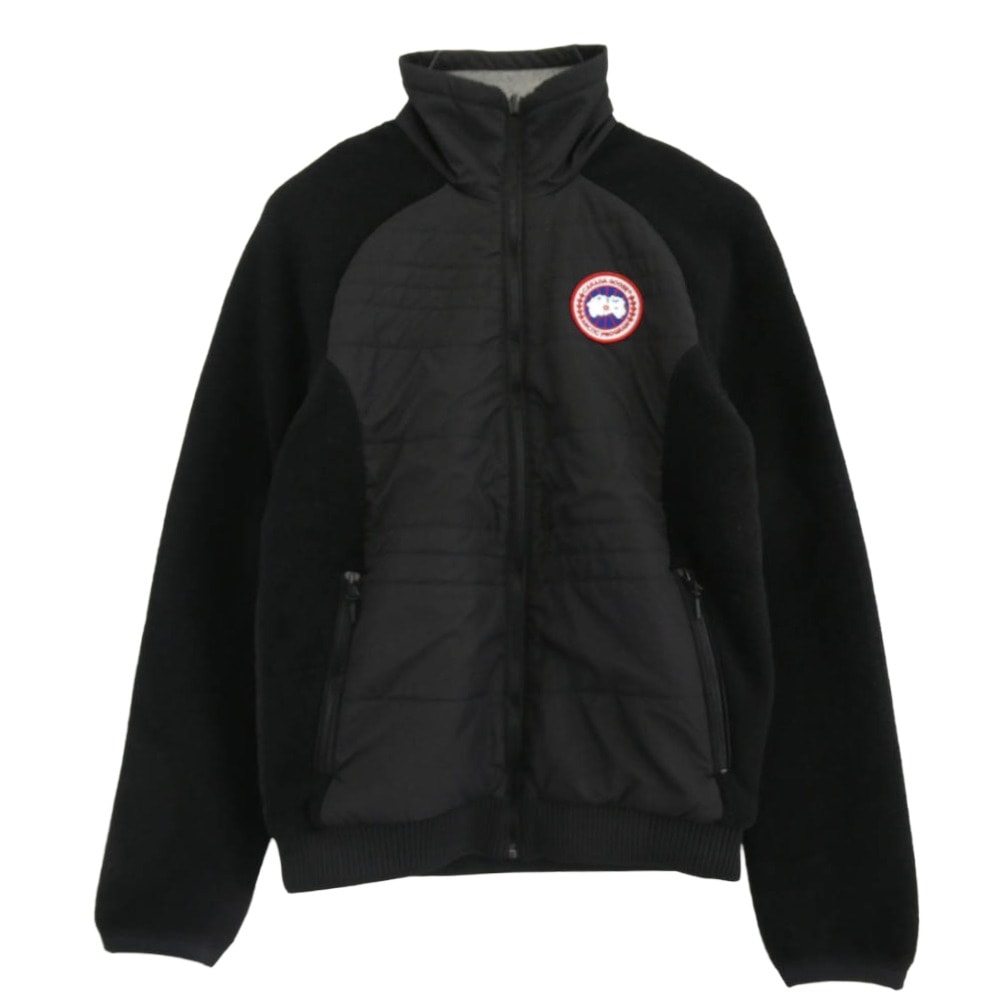 CANADA GOOSE カナダグース ジャケット 6999M サザビーリーグタグ GRAFTON グラフトン リバーシブル フリース ジャケット ブラック系 グレー系 M【極上美品】【中古】