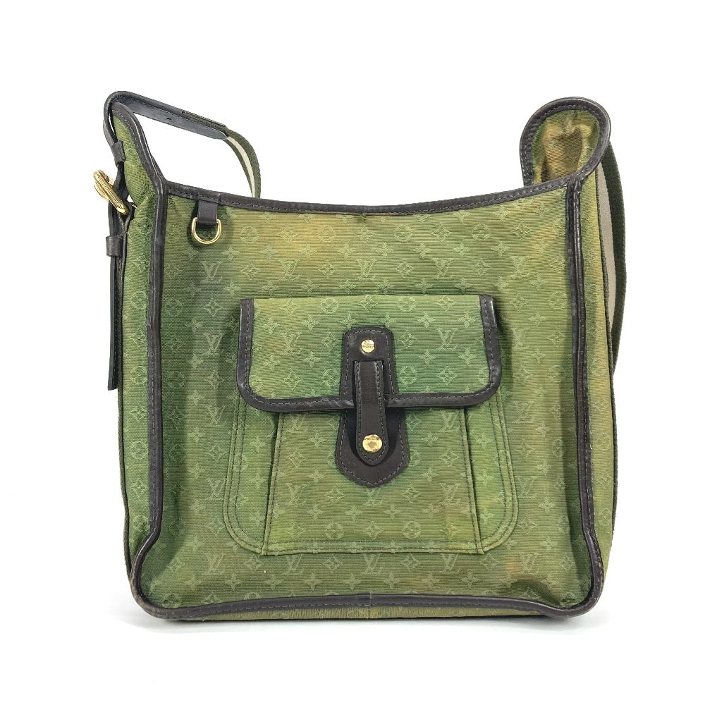 ルイヴィトン LOUIS VUITTON ブザスマリーケイト M92322 モノグラムミニ 斜め掛け カバン バッグ  ショルダーバッグ モノグラムミニキャンバス カーキ