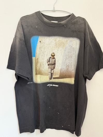 SAINT Mxxxxxx x STAR WARS SS Tee Anakin "Black"