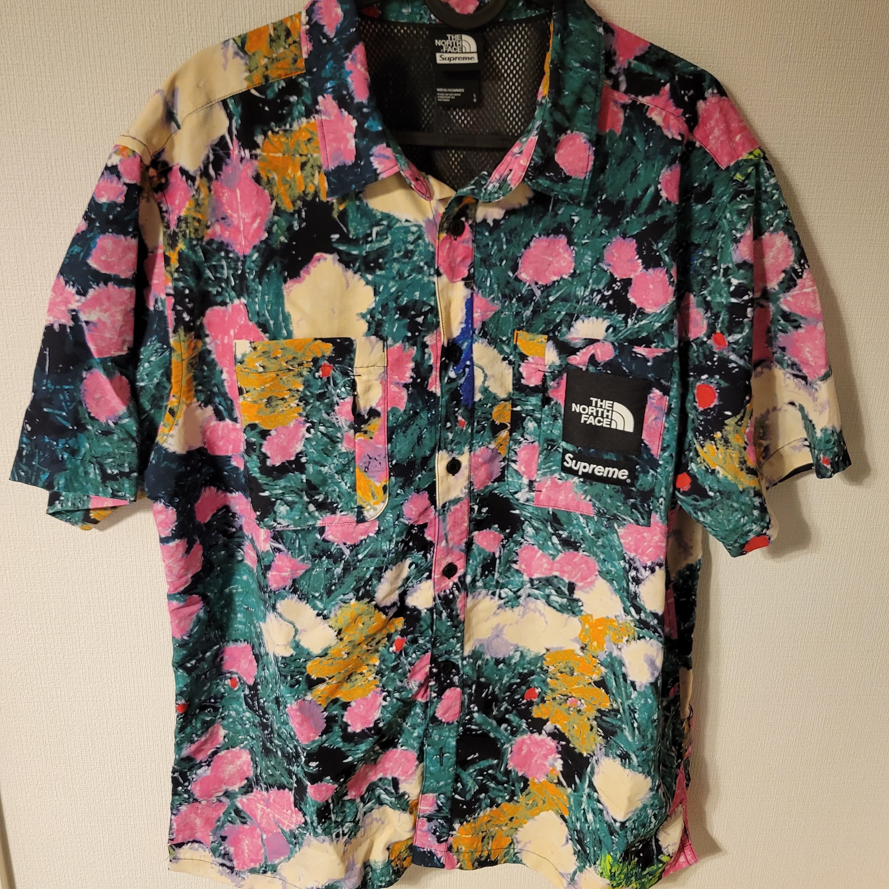 Supreme x The North Face Trekking S/S Shirt "Flowers"