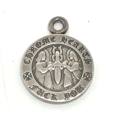 クロムハーツ エンジェルメダルチャーム V2 ペンダントトップ SV925