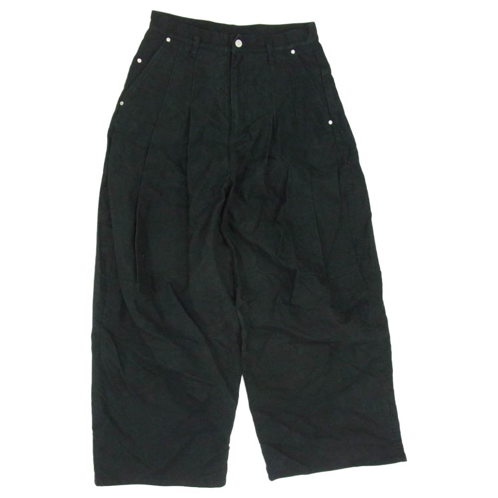 SHINYAKOZUKA シンヤコヅカ 23AW 2302SK48 Hi BAGGY バギー パンツ ブラック系 M【中古】
