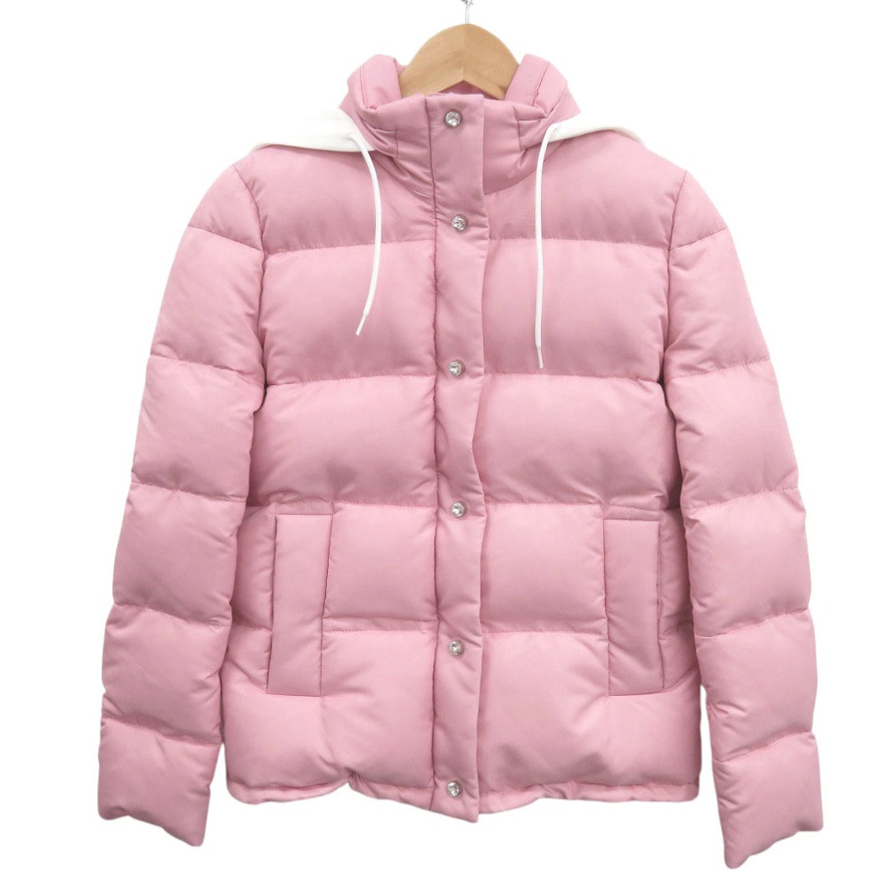 ミュウミュウ   ML565 1VZ6  ナイロン ダウン ピンク